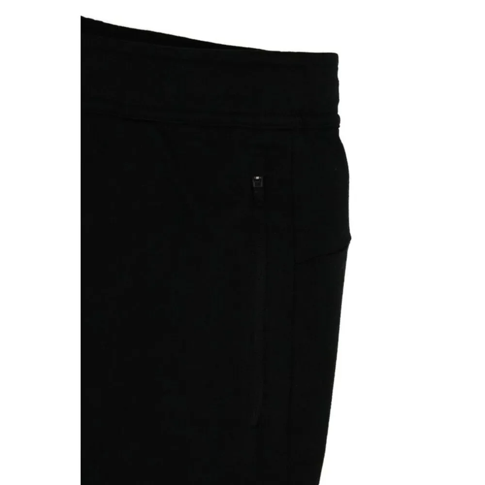 Nike Childrens Boys Pull On Sweatpants Black White Size Large
